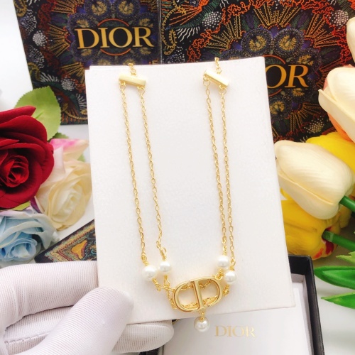 Cheap Christian Dior Necklaces For Women #1252557 Replica Wholesale [$32.00 USD] [ITEM#1252557] on Replica Christian Dior Necklaces