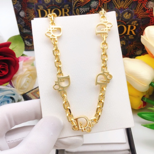 Cheap Christian Dior Necklaces #1252559 Replica Wholesale [$36.00 USD] [ITEM#1252559] on Replica Christian Dior Necklaces