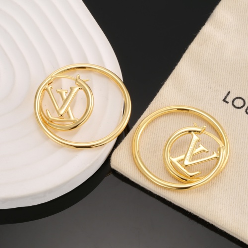 Cheap Louis Vuitton Earrings For Women #1252561 Replica Wholesale [$29.00 USD] [ITEM#1252561] on Replica Louis Vuitton Earrings