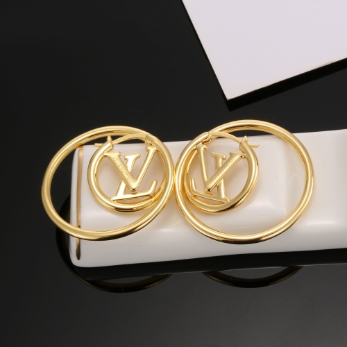 Cheap Louis Vuitton Earrings For Women #1252561 Replica Wholesale [$29.00 USD] [ITEM#1252561] on Replica Louis Vuitton Earrings