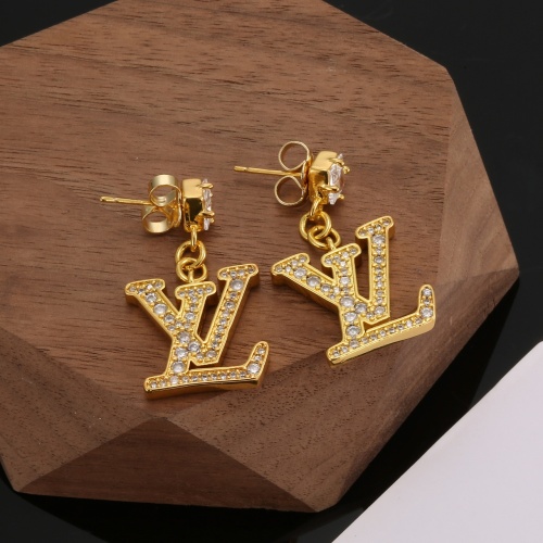 Cheap Louis Vuitton Earrings For Women #1252562 Replica Wholesale [$29.00 USD] [ITEM#1252562] on Replica Louis Vuitton Earrings