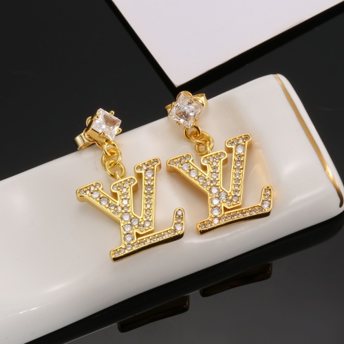 Cheap Louis Vuitton Earrings For Women #1252562 Replica Wholesale [$29.00 USD] [ITEM#1252562] on Replica Louis Vuitton Earrings