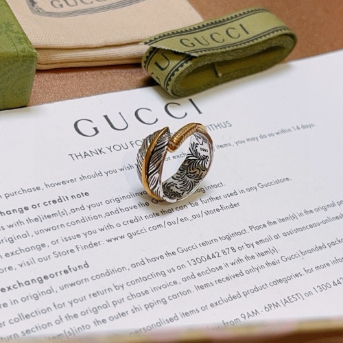 Cheap Gucci Rings #1252569 Replica Wholesale [$36.00 USD] [ITEM#1252569] on Replica Gucci Rings