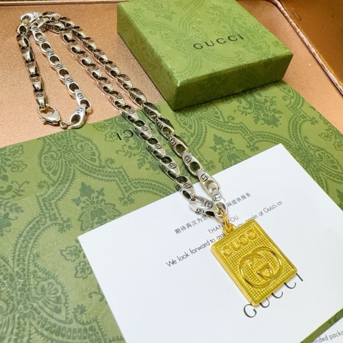 Cheap Gucci Necklaces #1252588 Replica Wholesale [$56.00 USD] [ITEM#1252588] on Replica Gucci Necklaces