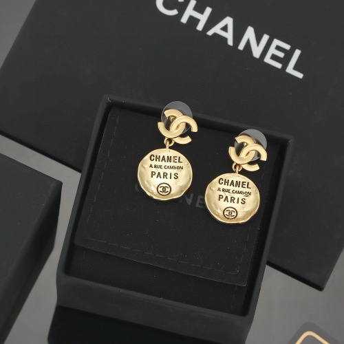 Cheap Chanel Earrings For Women #1252589 Replica Wholesale [$25.00 USD] [ITEM#1252589] on Replica Chanel Earrings