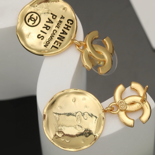 Cheap Chanel Earrings For Women #1252589 Replica Wholesale [$25.00 USD] [ITEM#1252589] on Replica Chanel Earrings