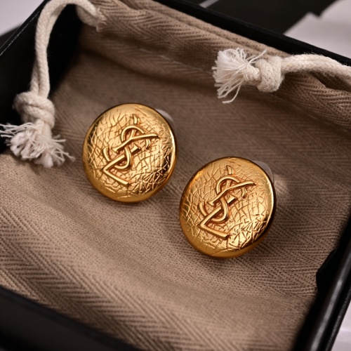 Cheap Yves Saint Laurent YSL Earrings For Women #1252602 Replica Wholesale [$25.00 USD] [ITEM#1252602] on Replica Yves Saint Laurent YSL Earrings