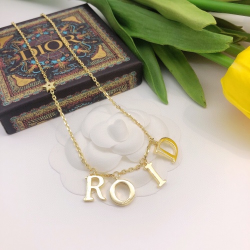 Cheap Christian Dior Necklaces #1252606 Replica Wholesale [$27.00 USD] [ITEM#1252606] on Replica Christian Dior Necklaces