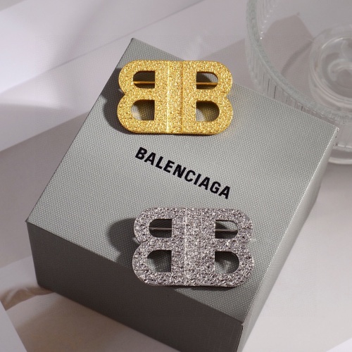 Cheap Balenciaga Brooches For Women #1252608 Replica Wholesale [$27.00 USD] [ITEM#1252608] on Replica Balenciaga Brooches