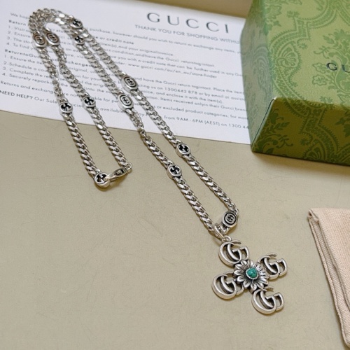 Cheap Gucci Necklaces #1252616 Replica Wholesale [$45.00 USD] [ITEM#1252616] on Replica Gucci Necklaces