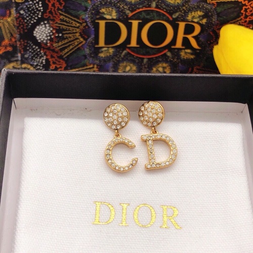 Cheap Christian Dior Earrings For Women #1252630 Replica Wholesale [$25.00 USD] [ITEM#1252630] on Replica Christian Dior Earrings