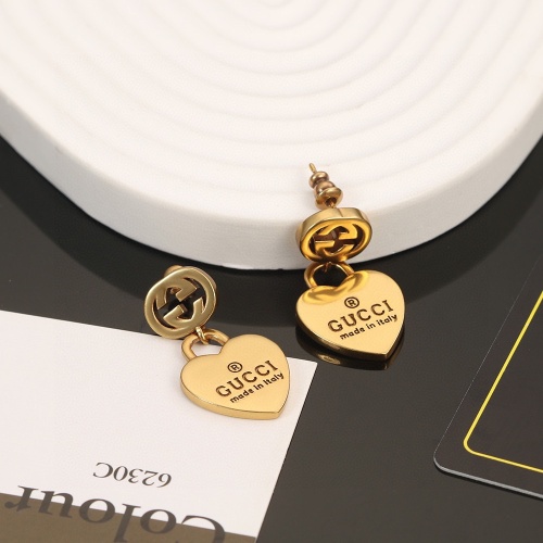 Cheap Gucci Earrings For Women #1252676 Replica Wholesale [$27.00 USD] [ITEM#1252676] on Replica Gucci Earrings