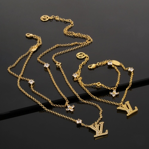 Cheap Louis Vuitton LV Jewelry Set #1252685 Replica Wholesale [$56.00 USD] [ITEM#1252685] on Replica Louis Vuitton LV Jewelry Set