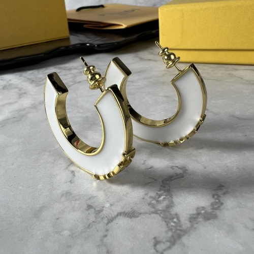 Cheap Fendi Earrings For Women #1252703 Replica Wholesale [$38.00 USD] [ITEM#1252703] on Replica Fendi Earrings