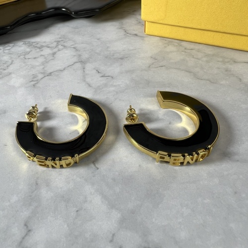 Cheap Fendi Earrings For Women #1252704 Replica Wholesale [$38.00 USD] [ITEM#1252704] on Replica Fendi Earrings