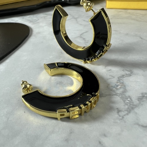 Cheap Fendi Earrings For Women #1252704 Replica Wholesale [$38.00 USD] [ITEM#1252704] on Replica Fendi Earrings