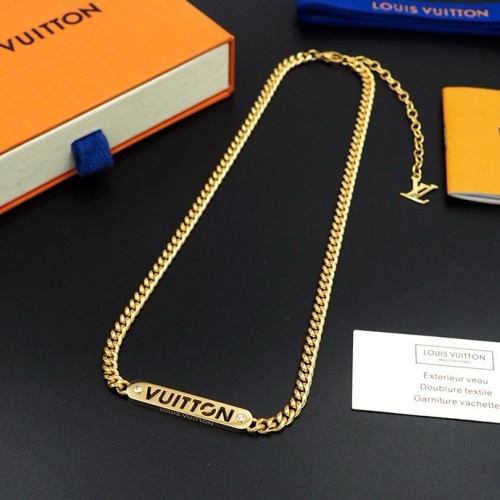 Cheap Louis Vuitton Necklaces #1252707 Replica Wholesale [$25.00 USD] [ITEM#1252707] on Replica Louis Vuitton Necklaces