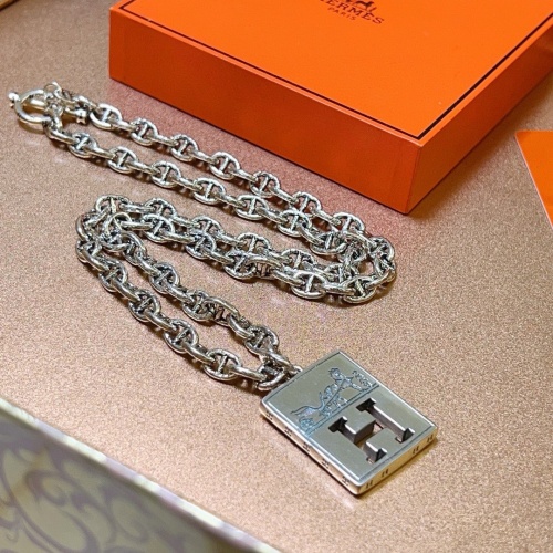 Cheap Hermes Necklaces #1252712 Replica Wholesale [$56.00 USD] [ITEM#1252712] on Replica Hermes Necklaces