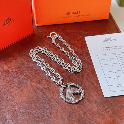 Cheap Hermes Necklaces #1252713 Replica Wholesale [$56.00 USD] [ITEM#1252713] on Replica Hermes Necklaces