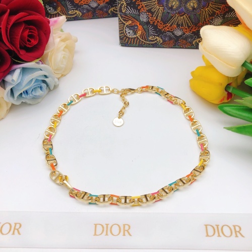 Cheap Christian Dior Necklaces #1252728 Replica Wholesale [$42.00 USD] [ITEM#1252728] on Replica Christian Dior Necklaces