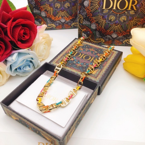 Cheap Christian Dior Necklaces #1252728 Replica Wholesale [$42.00 USD] [ITEM#1252728] on Replica Christian Dior Necklaces