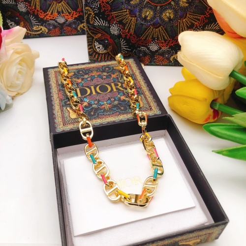 Cheap Christian Dior Necklaces #1252728 Replica Wholesale [$42.00 USD] [ITEM#1252728] on Replica Christian Dior Necklaces