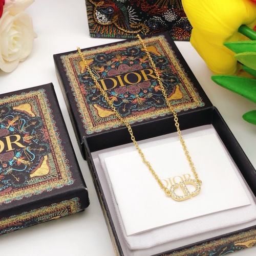 Cheap Christian Dior Necklaces #1252741 Replica Wholesale [$25.00 USD] [ITEM#1252741] on Replica Christian Dior Necklaces