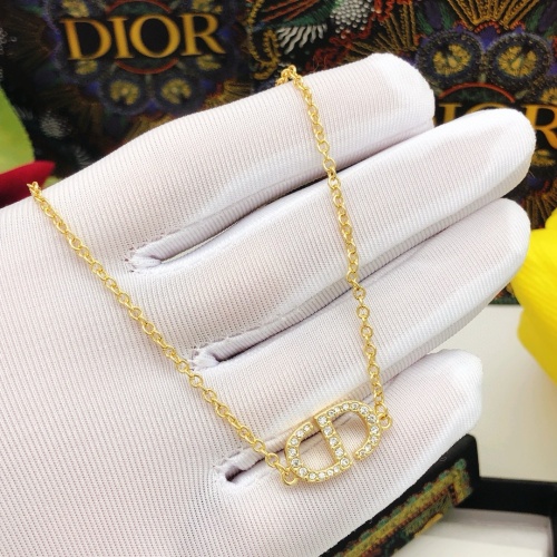 Cheap Christian Dior Necklaces #1252741 Replica Wholesale [$25.00 USD] [ITEM#1252741] on Replica Christian Dior Necklaces