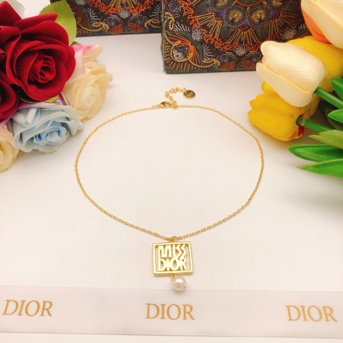 Cheap Christian Dior Necklaces #1252755 Replica Wholesale [$29.00 USD] [ITEM#1252755] on Replica Christian Dior Necklaces