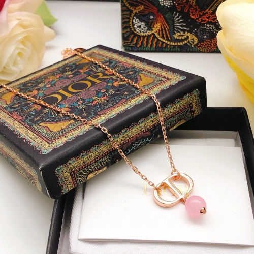 Cheap Christian Dior Necklaces #1252762 Replica Wholesale [$29.00 USD] [ITEM#1252762] on Replica Christian Dior Necklaces