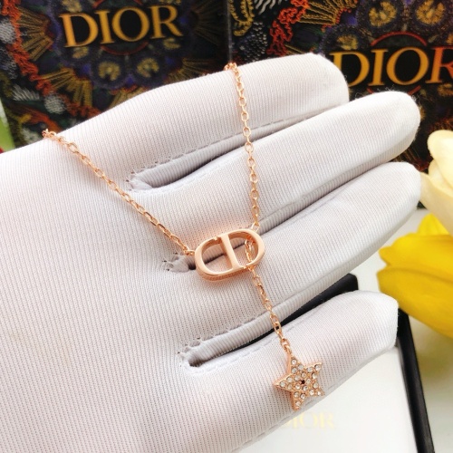 Cheap Christian Dior Necklaces #1252763 Replica Wholesale [$29.00 USD] [ITEM#1252763] on Replica Christian Dior Necklaces