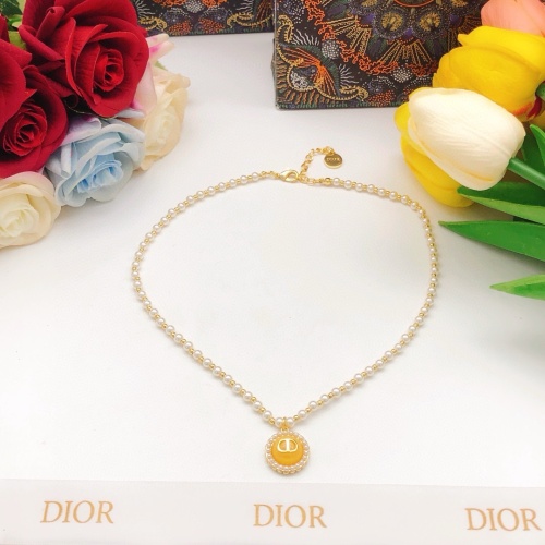 Cheap Christian Dior Necklaces For Women #1252768 Replica Wholesale [$29.00 USD] [ITEM#1252768] on Replica Christian Dior Necklaces