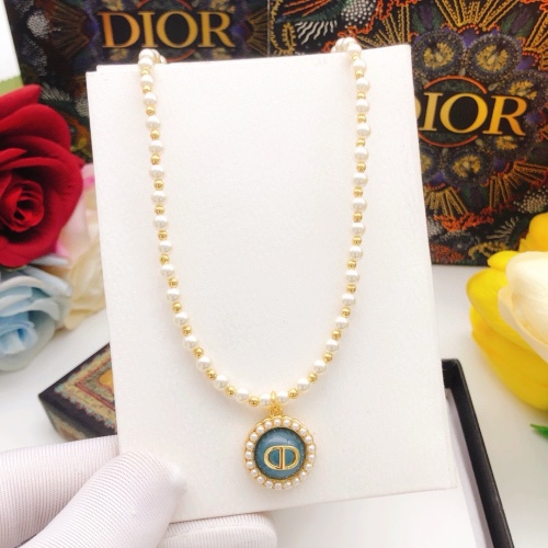 Cheap Christian Dior Necklaces For Women #1252769 Replica Wholesale [$29.00 USD] [ITEM#1252769] on Replica Christian Dior Necklaces