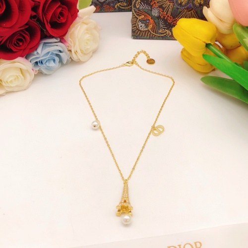 Cheap Christian Dior Necklaces For Women #1252772 Replica Wholesale [$32.00 USD] [ITEM#1252772] on Replica Christian Dior Necklaces