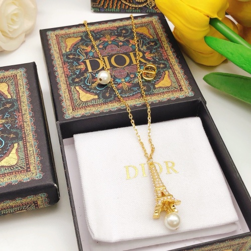 Cheap Christian Dior Necklaces For Women #1252772 Replica Wholesale [$32.00 USD] [ITEM#1252772] on Replica Christian Dior Necklaces