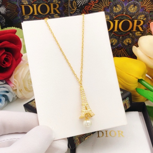 Cheap Christian Dior Necklaces For Women #1252772 Replica Wholesale [$32.00 USD] [ITEM#1252772] on Replica Christian Dior Necklaces