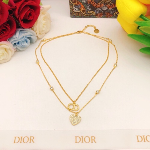 Cheap Christian Dior Necklaces #1252773 Replica Wholesale [$32.00 USD] [ITEM#1252773] on Replica Christian Dior Necklaces