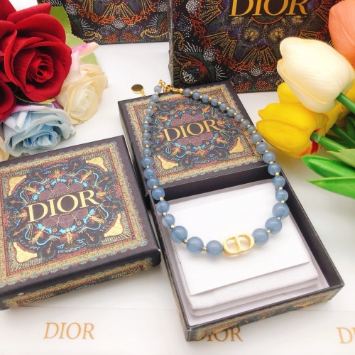 Cheap Christian Dior Necklaces #1252774 Replica Wholesale [$32.00 USD] [ITEM#1252774] on Replica Christian Dior Necklaces