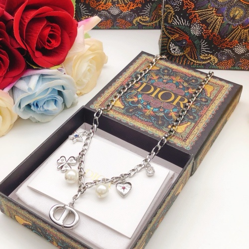 Cheap Christian Dior Necklaces #1252782 Replica Wholesale [$32.00 USD] [ITEM#1252782] on Replica Christian Dior Necklaces