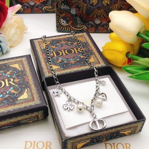 Cheap Christian Dior Necklaces #1252782 Replica Wholesale [$32.00 USD] [ITEM#1252782] on Replica Christian Dior Necklaces