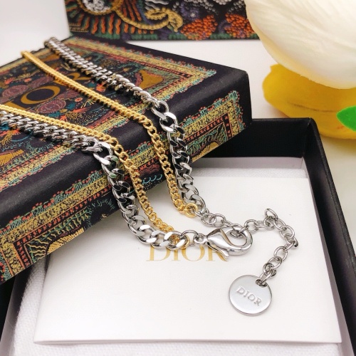 Cheap Christian Dior Necklaces #1252785 Replica Wholesale [$34.00 USD] [ITEM#1252785] on Replica Christian Dior Necklaces