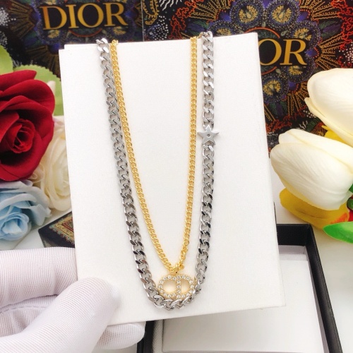 Cheap Christian Dior Necklaces #1252785 Replica Wholesale [$34.00 USD] [ITEM#1252785] on Replica Christian Dior Necklaces