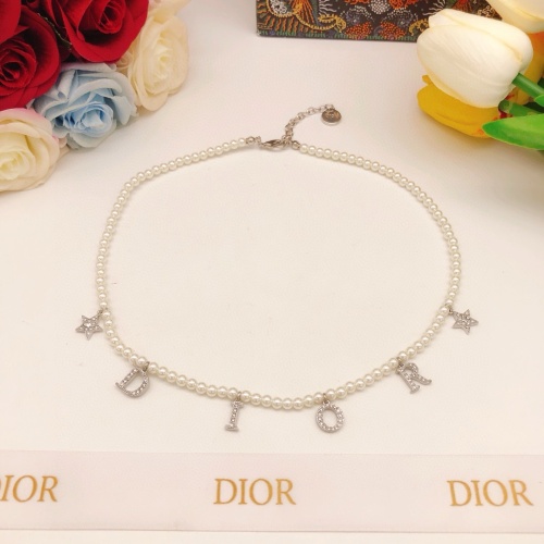 Cheap Christian Dior Necklaces For Women #1252786 Replica Wholesale [$34.00 USD] [ITEM#1252786] on Replica Christian Dior Necklaces