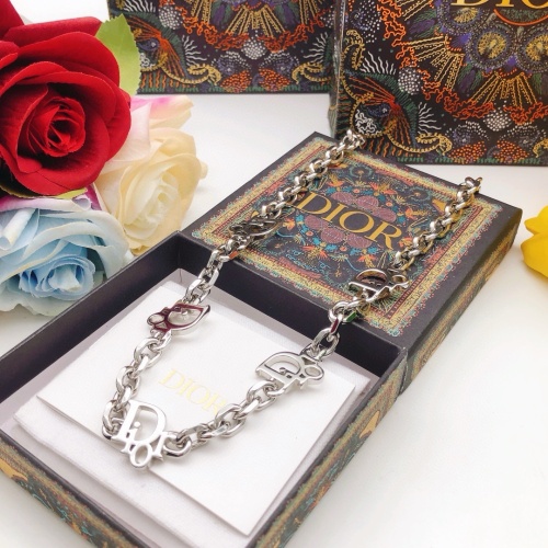 Cheap Christian Dior Necklaces #1252787 Replica Wholesale [$36.00 USD] [ITEM#1252787] on Replica Christian Dior Necklaces