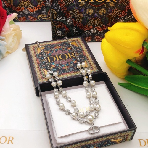 Cheap Christian Dior Necklaces For Women #1252791 Replica Wholesale [$36.00 USD] [ITEM#1252791] on Replica Christian Dior Necklaces