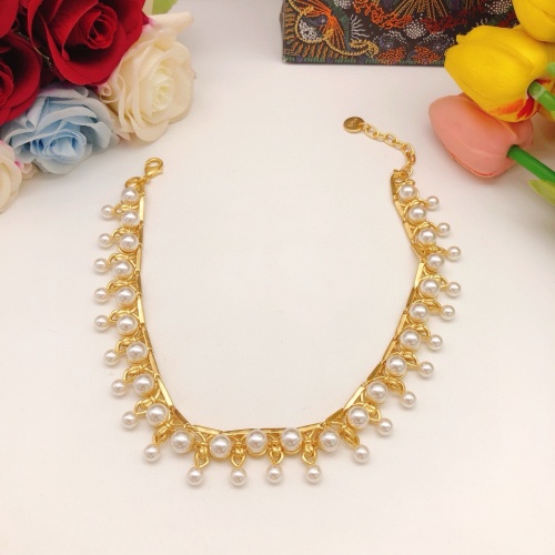 Cheap Christian Dior Necklaces For Women #1252803 Replica Wholesale [$40.00 USD] [ITEM#1252803] on Replica Christian Dior Necklaces