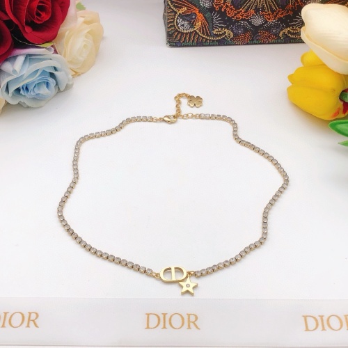 Cheap Christian Dior Necklaces #1252809 Replica Wholesale [$36.00 USD] [ITEM#1252809] on Replica Christian Dior Necklaces