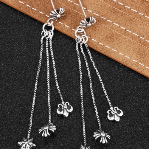 Cheap Chrome Hearts Earrings For Women #1252816 Replica Wholesale [$32.00 USD] [ITEM#1252816] on Replica Chrome Hearts Earrings