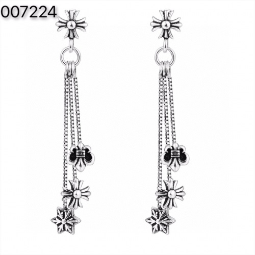 Cheap Chrome Hearts Earrings For Women #1252816 Replica Wholesale [$32.00 USD] [ITEM#1252816] on Replica Chrome Hearts Earrings