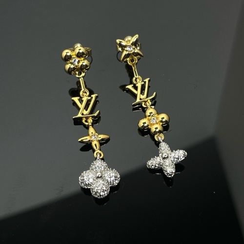 Cheap Louis Vuitton Earrings For Women #1252819 Replica Wholesale [$36.00 USD] [ITEM#1252819] on Replica Louis Vuitton Earrings